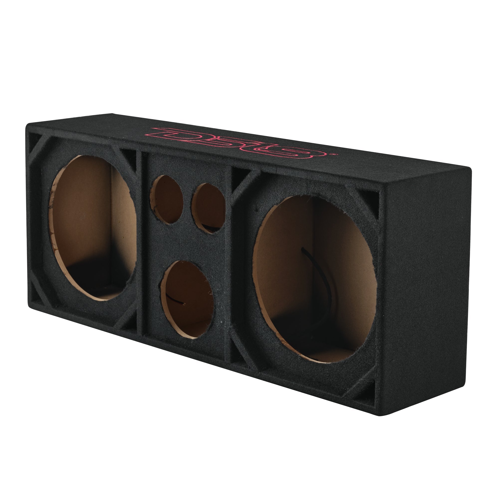 DS18 VOC12PRO Dual 12” + Dual 4” Tweeter + 2” Driver Ported Voceteo Empty Enclosure Speakon-Ready — view 5 of 5