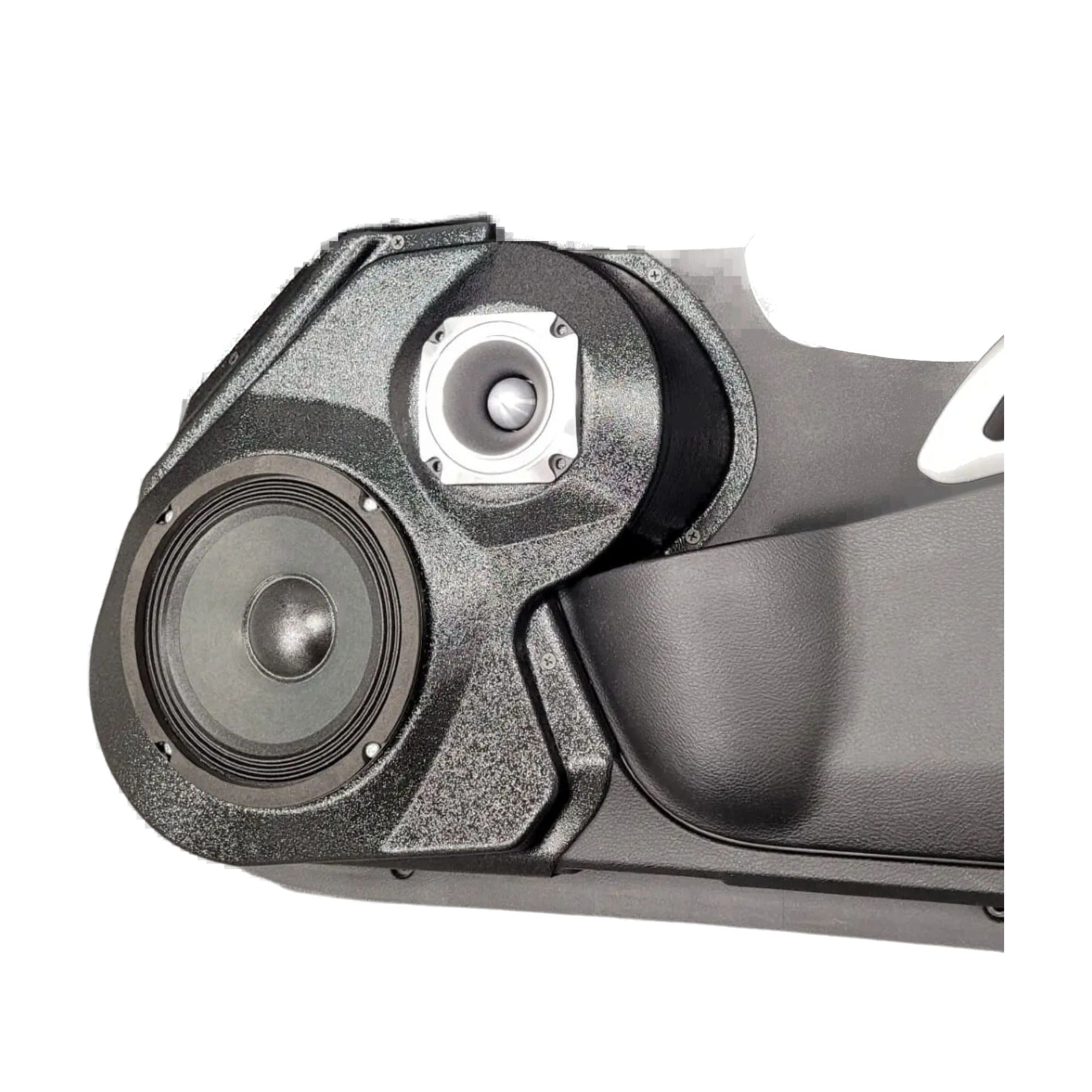 Custom Speaker Pods 15-DD-CG-UV-AL-FD-63 6.5" + 3.5" Front Pods - 15-23 Challenger