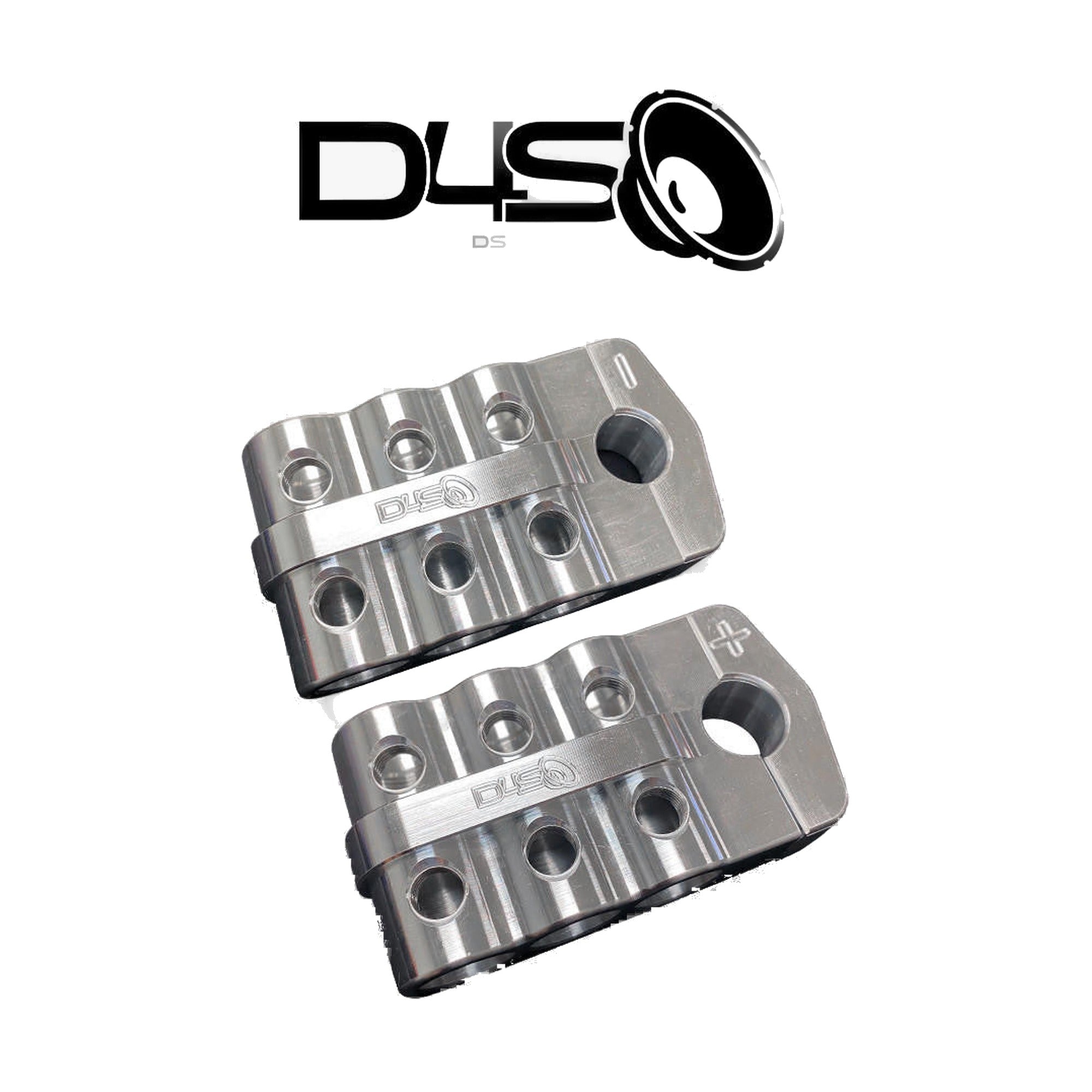 Down4Sound 6 Spot - D4S SAE Battery Distro Block - 1/0 AWG Input Pair