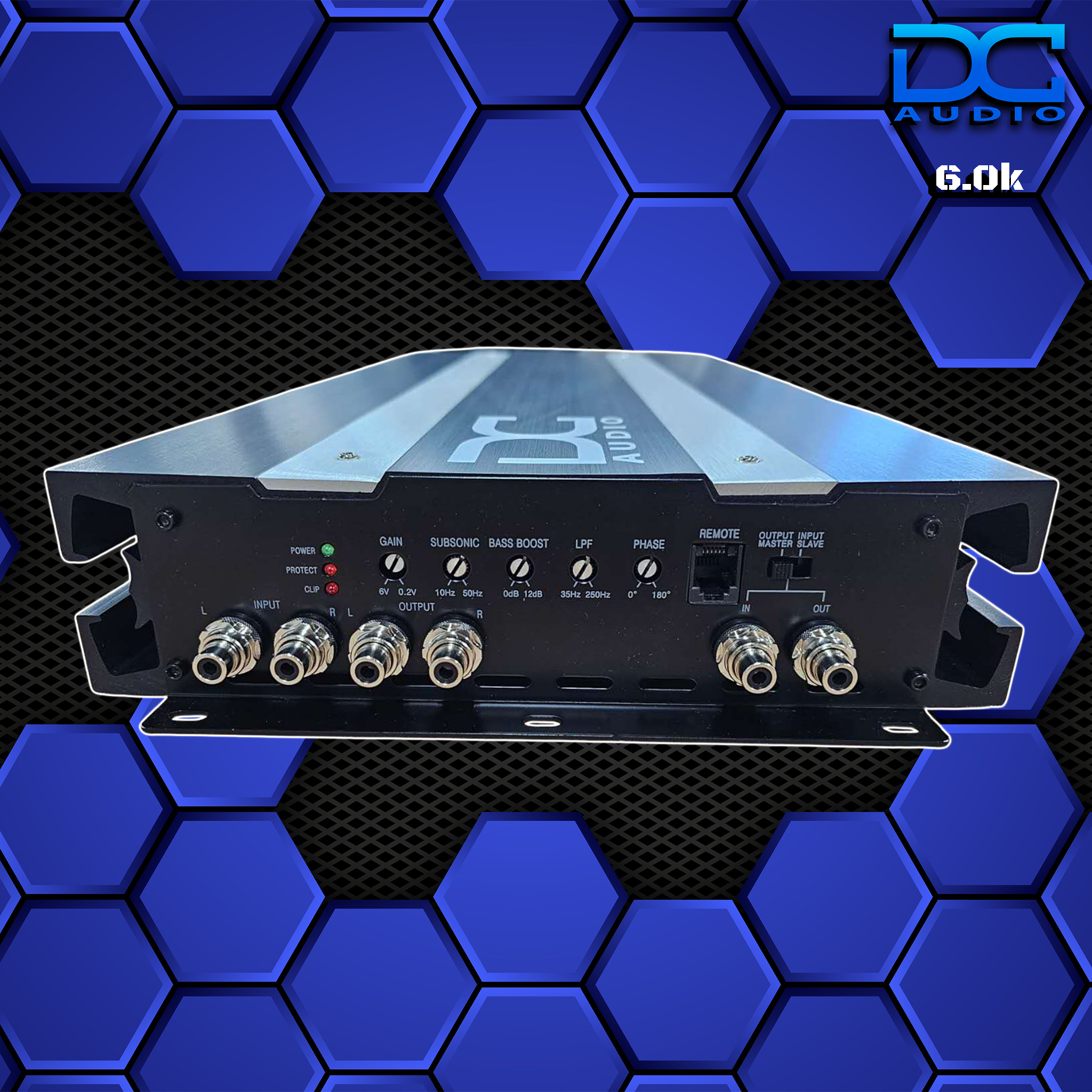 DC Audio 6.0K Monoblock Amplifier 6000W RMS 1 Ohm