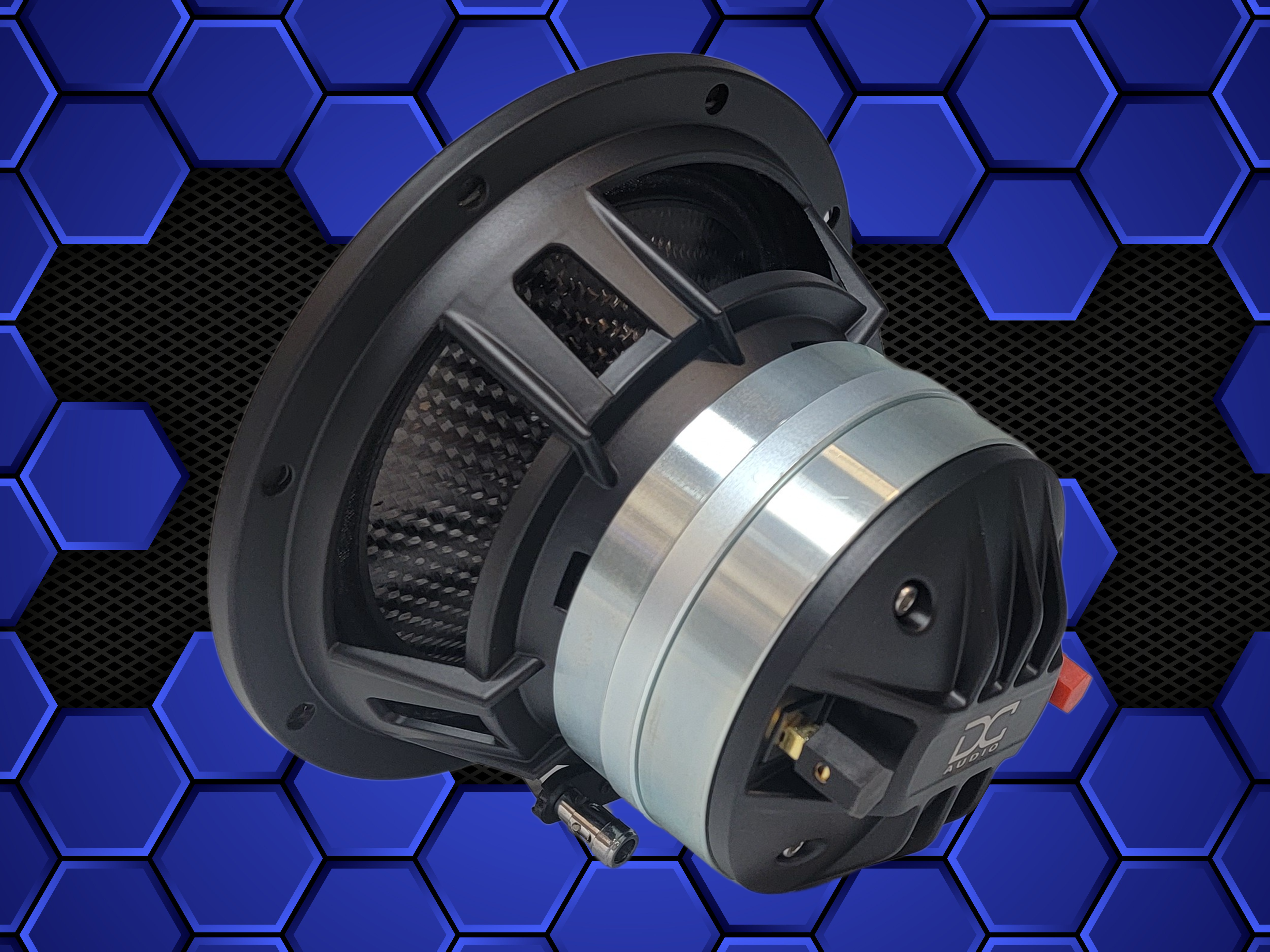 DC Audio NEO Coaxial CF 6.5" Pro Audio Speaker 250W 4/8 Ohm (Each)