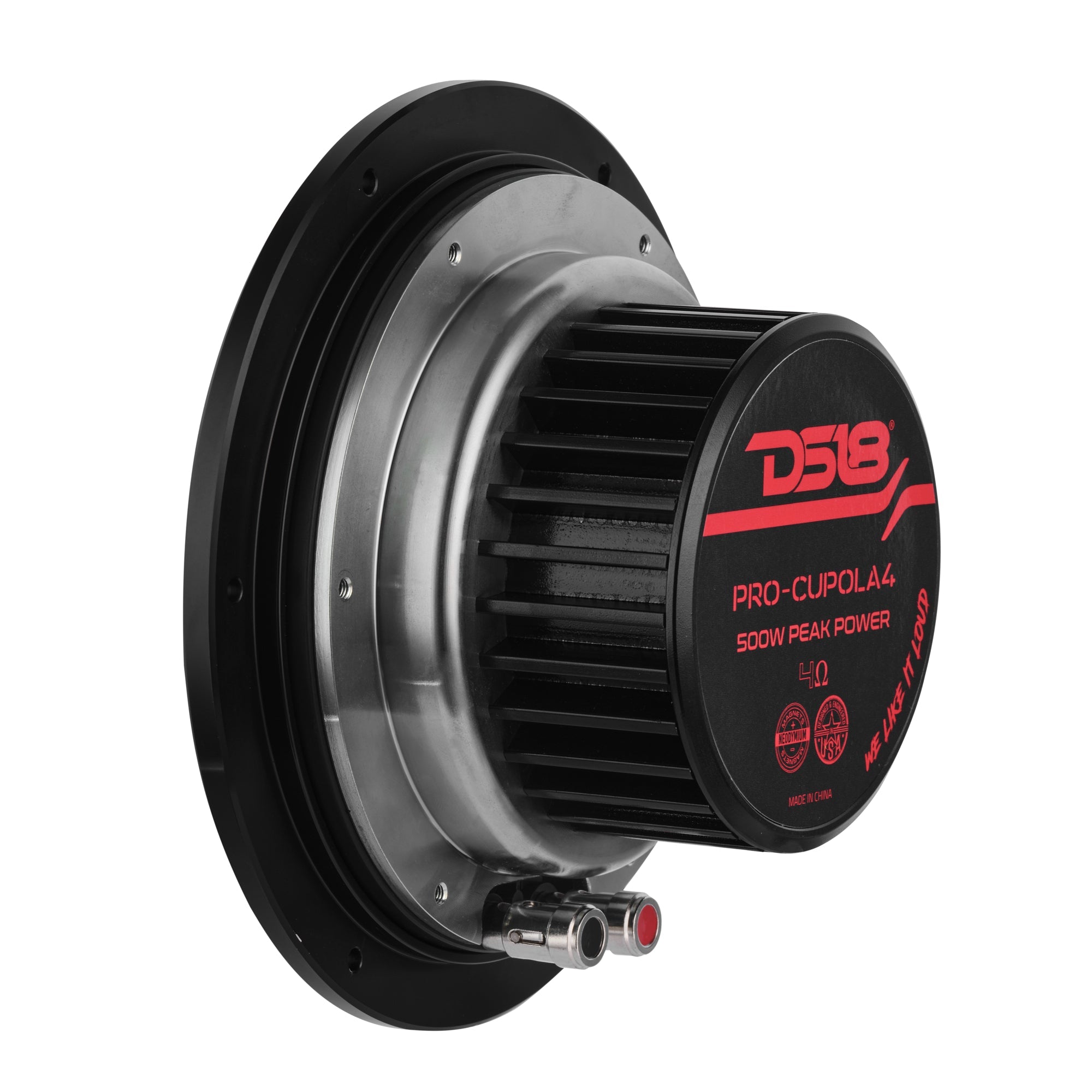 DS18 PRO-CUPOLA4 7'' High End Professional Soft Dome Mid Range Loudspeaker with Neodymium Magnet 400W RMS 4-Oh — view 5 of 5
