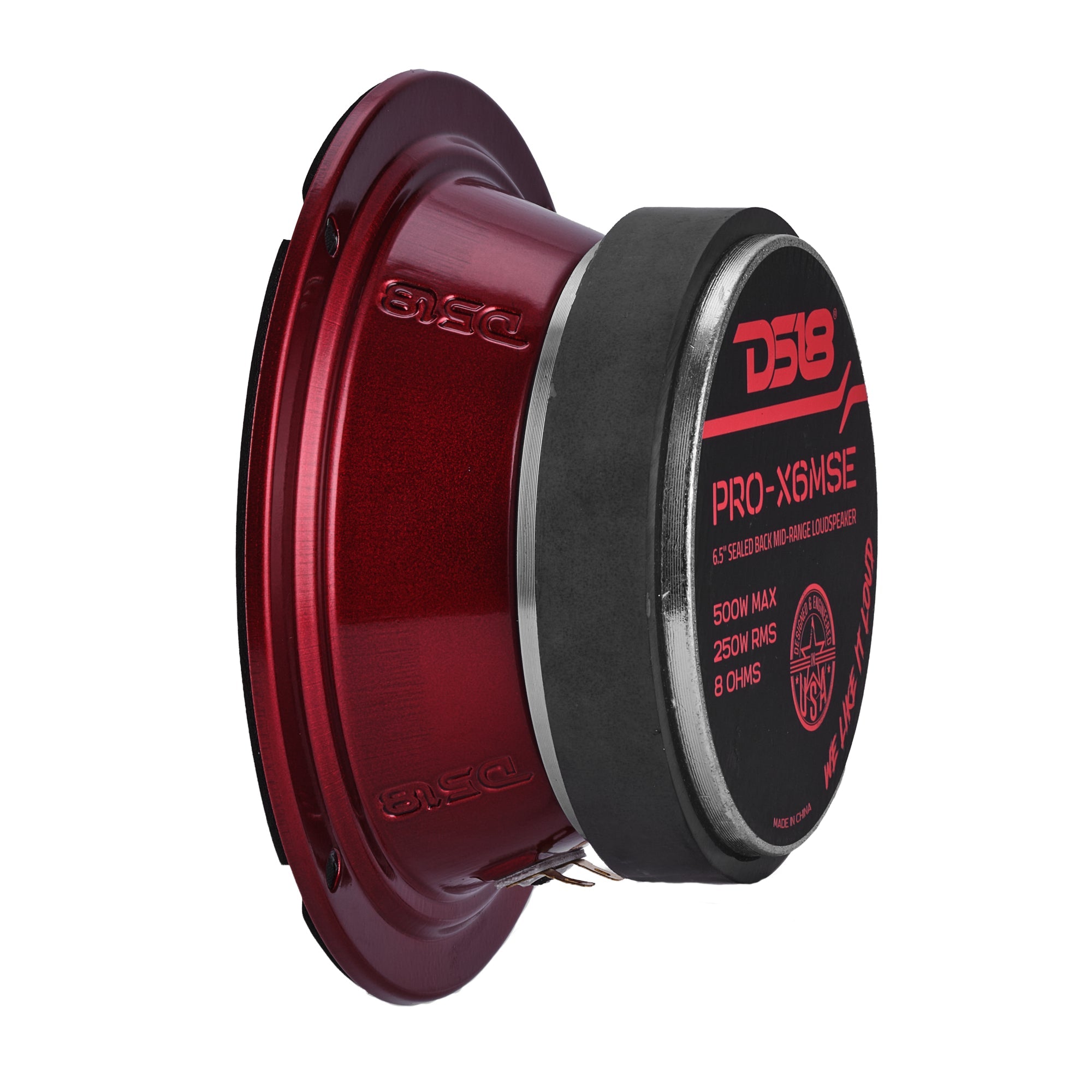 DS18 6.5” Sealed Back Mid-Range Loudspeaker | 500W | 8-Ohm