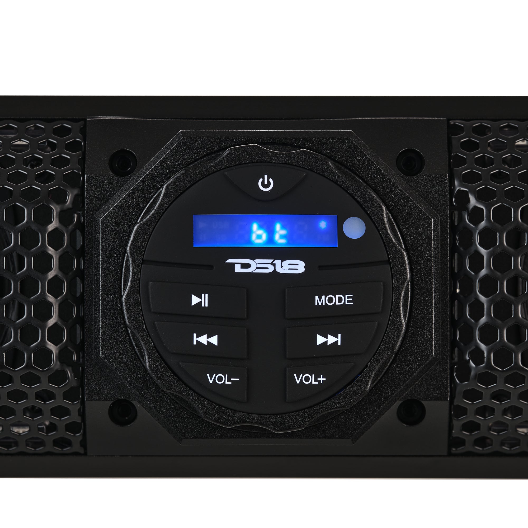 DS18 26" Marine Amplified Soundbar with Bluetooth USB & RGB Lighting 6 Speakers 600 Watts