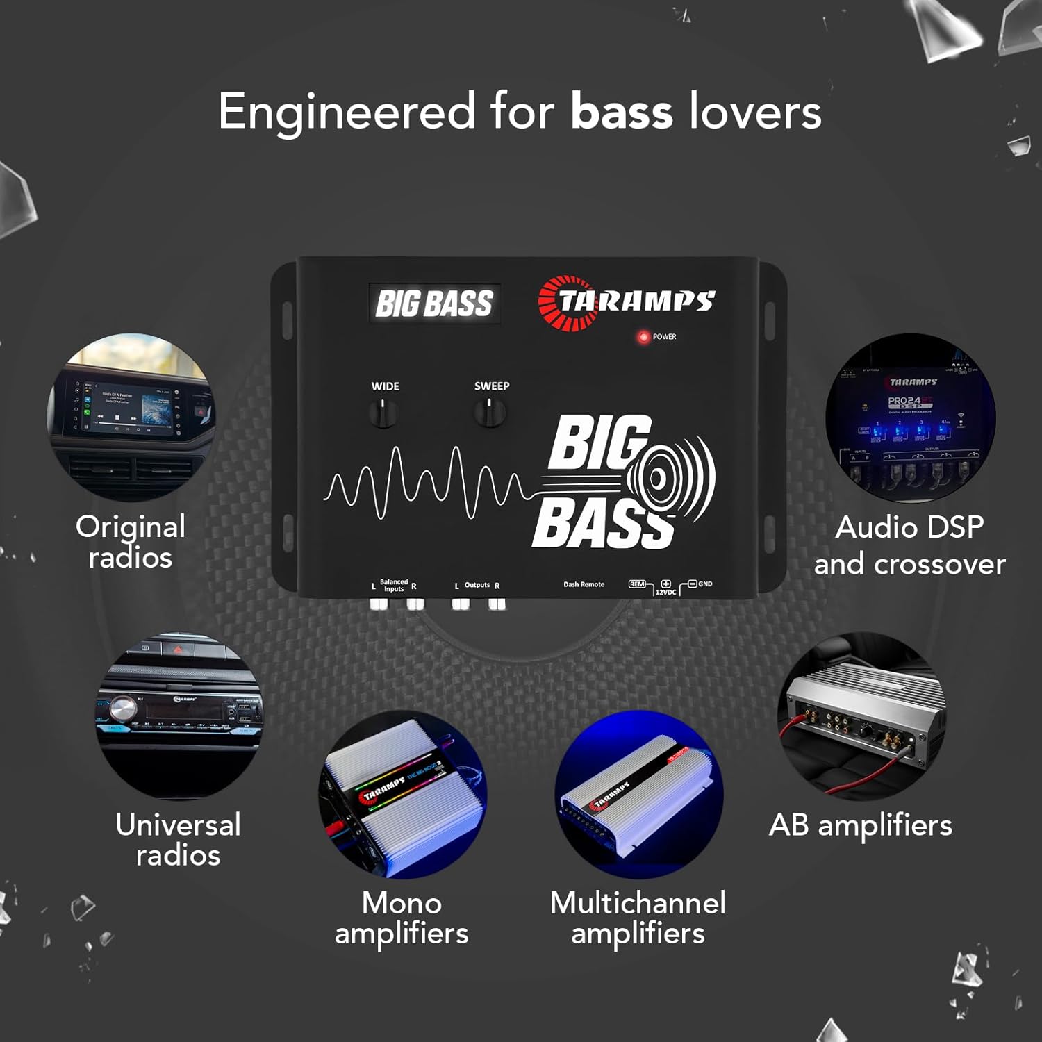Taramps Big Bass - Bass Restoration Processor - 14