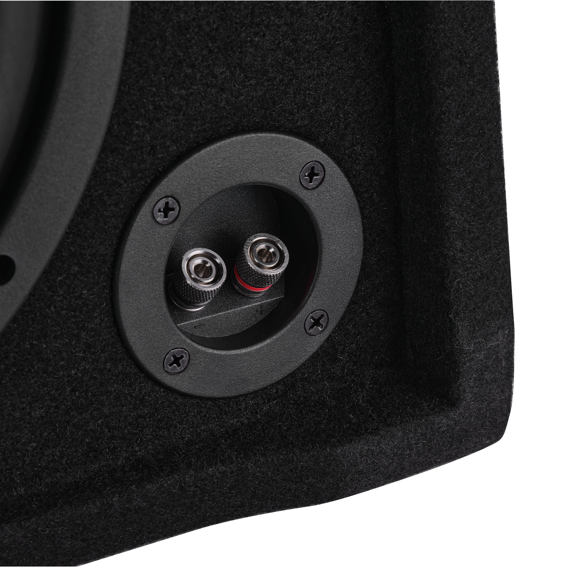 DS18 DFPU Under Seat 10” Shallow Subwoofer Enclosure | Sealed, Loaded, 600W RMS @ 2 Ohm