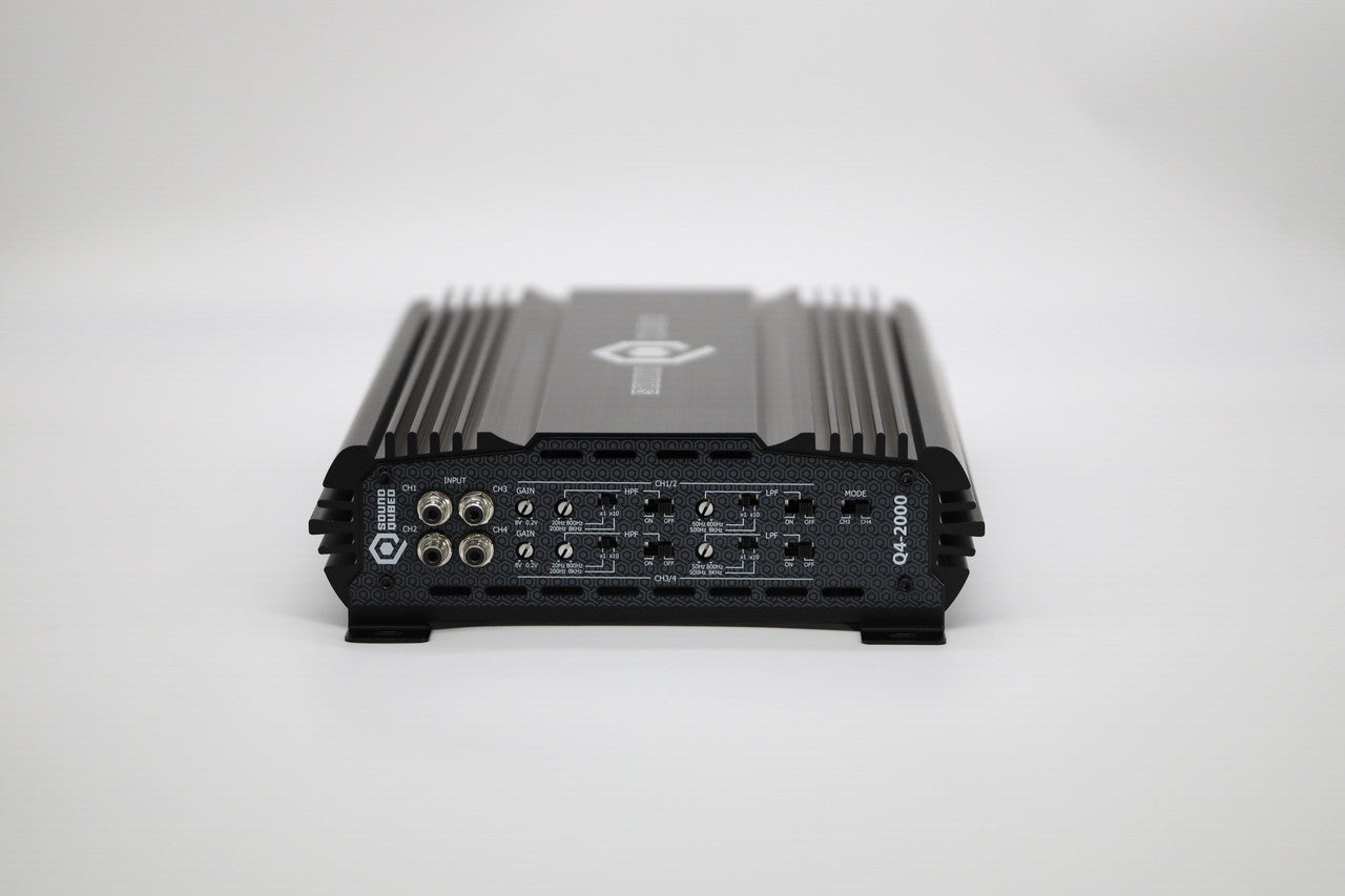 SoundQubed Q4-2000 2000W 4-Channel Car Amplifier