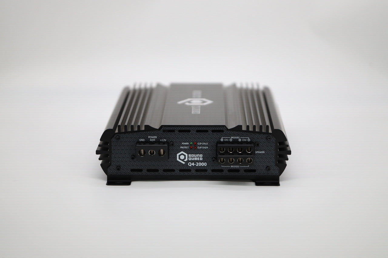 SoundQubed Q4-2000 2000W 4-Channel Car Amplifier