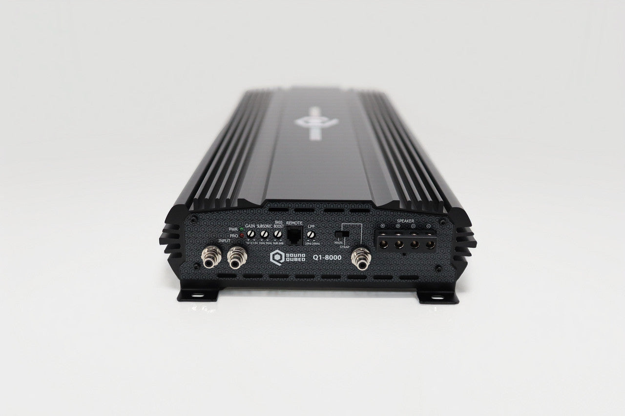 SoundQubed Q1-8000 8000W Monoblock Car Amplifier