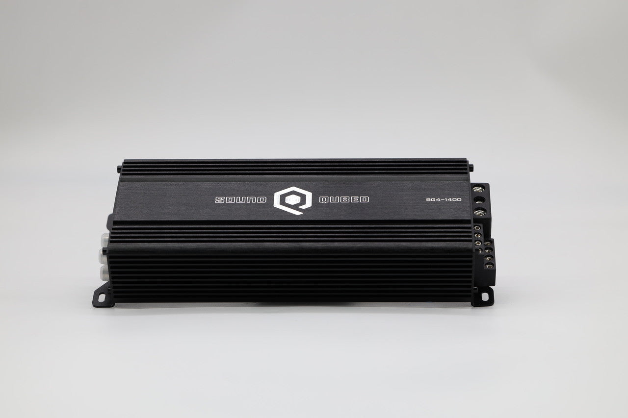 SoundQubed BG4-1400 1400W 4-Channel Car Amplifier