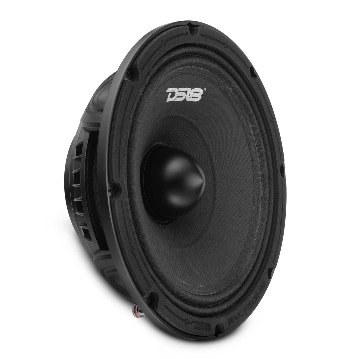 DS18 8XL750NB-4 8" Midrange Loudspeaker with Neodymium Rings and Aluminum Bullet 375 Watts RMS 4-Ohm