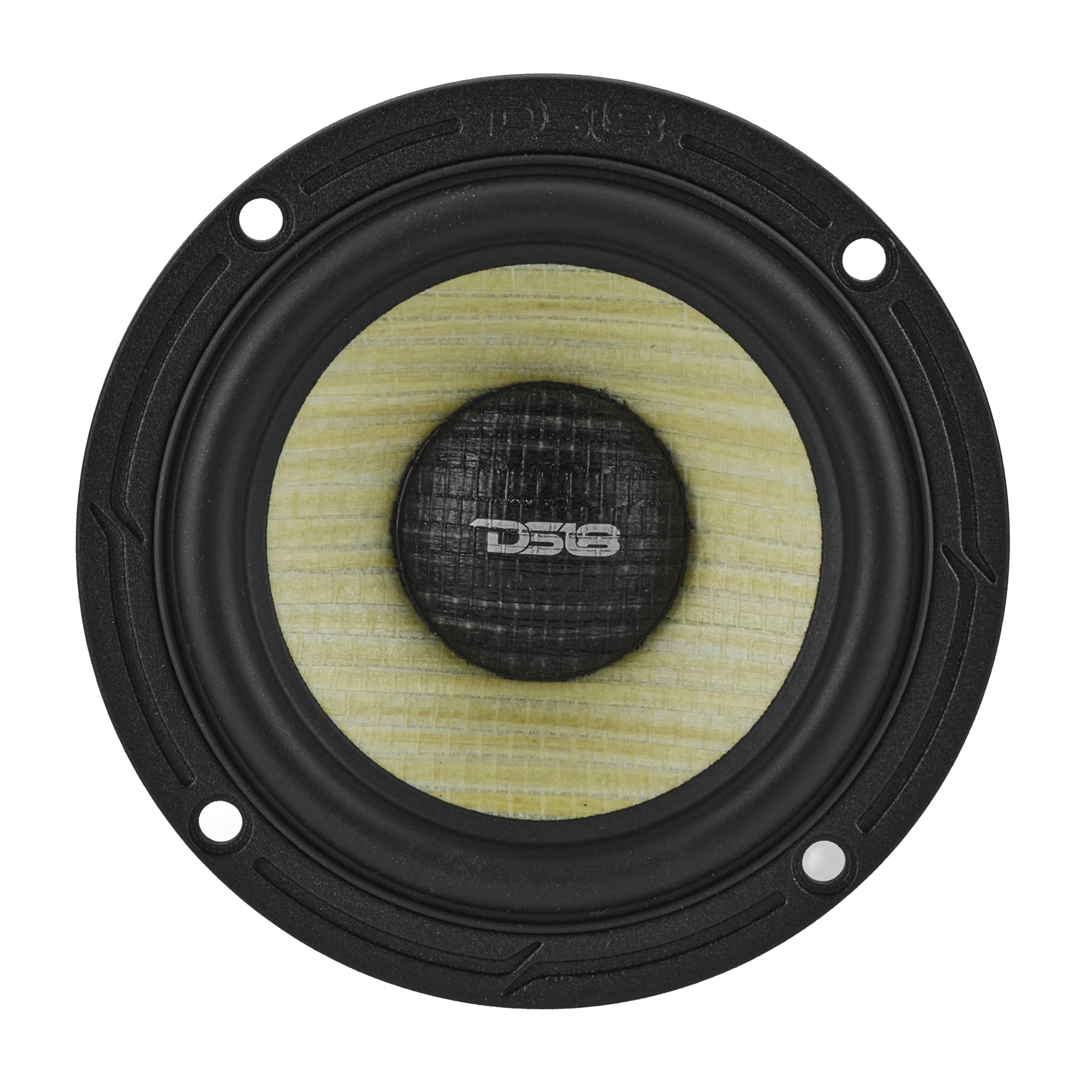 DS18 DXQ 6.5" 3-Way Component Speaker Set with Yellow Straw + Composite Foam Cone | 150W RMS 4-Ohm