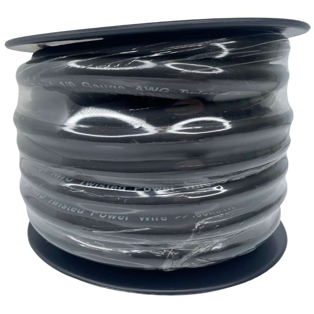 SoundQubed 1/0 Power and Ground Wire (50ft spool)