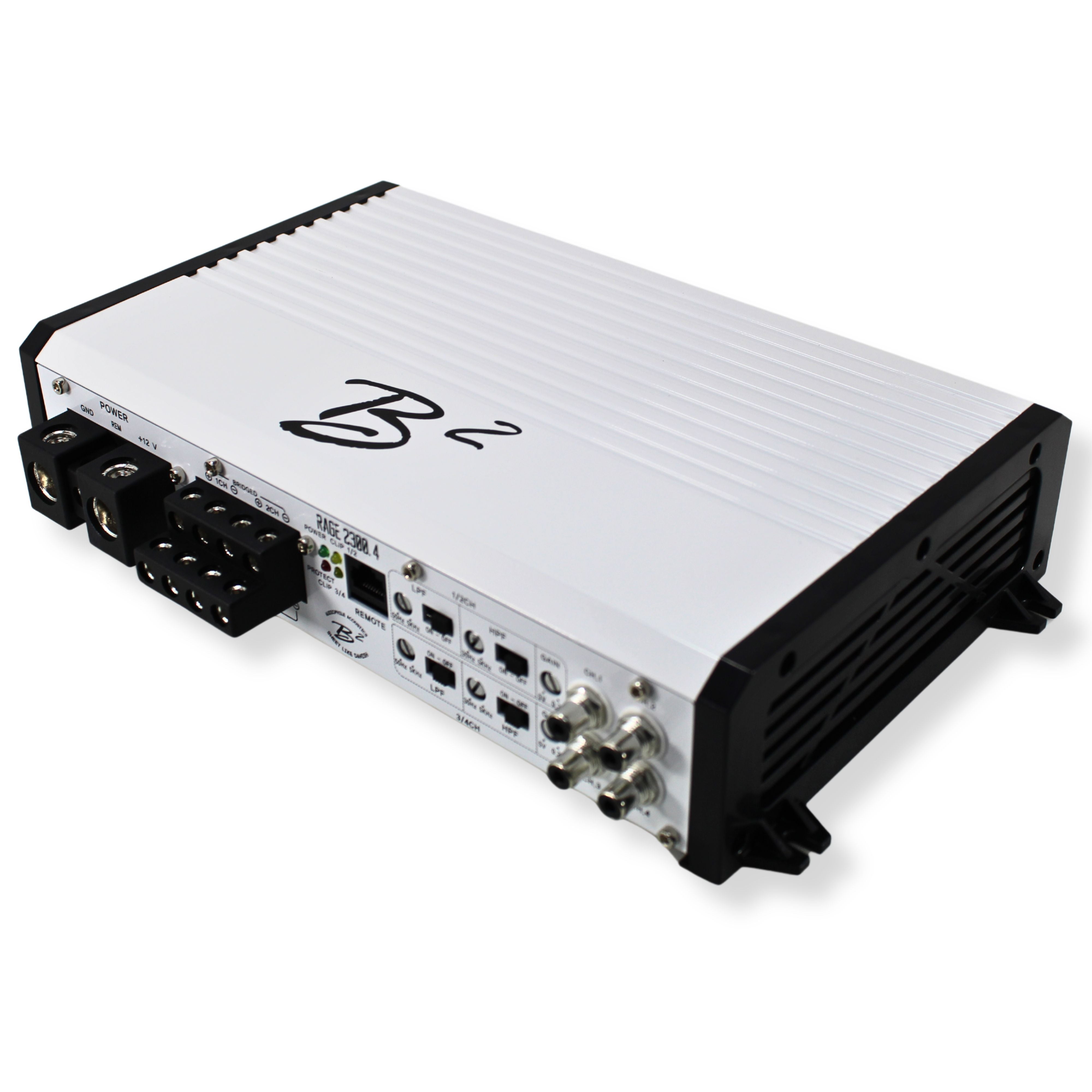 B2 Audio RAGE 2300.4 Class D 4-Channel Amplifier 2300W RMS — image 3