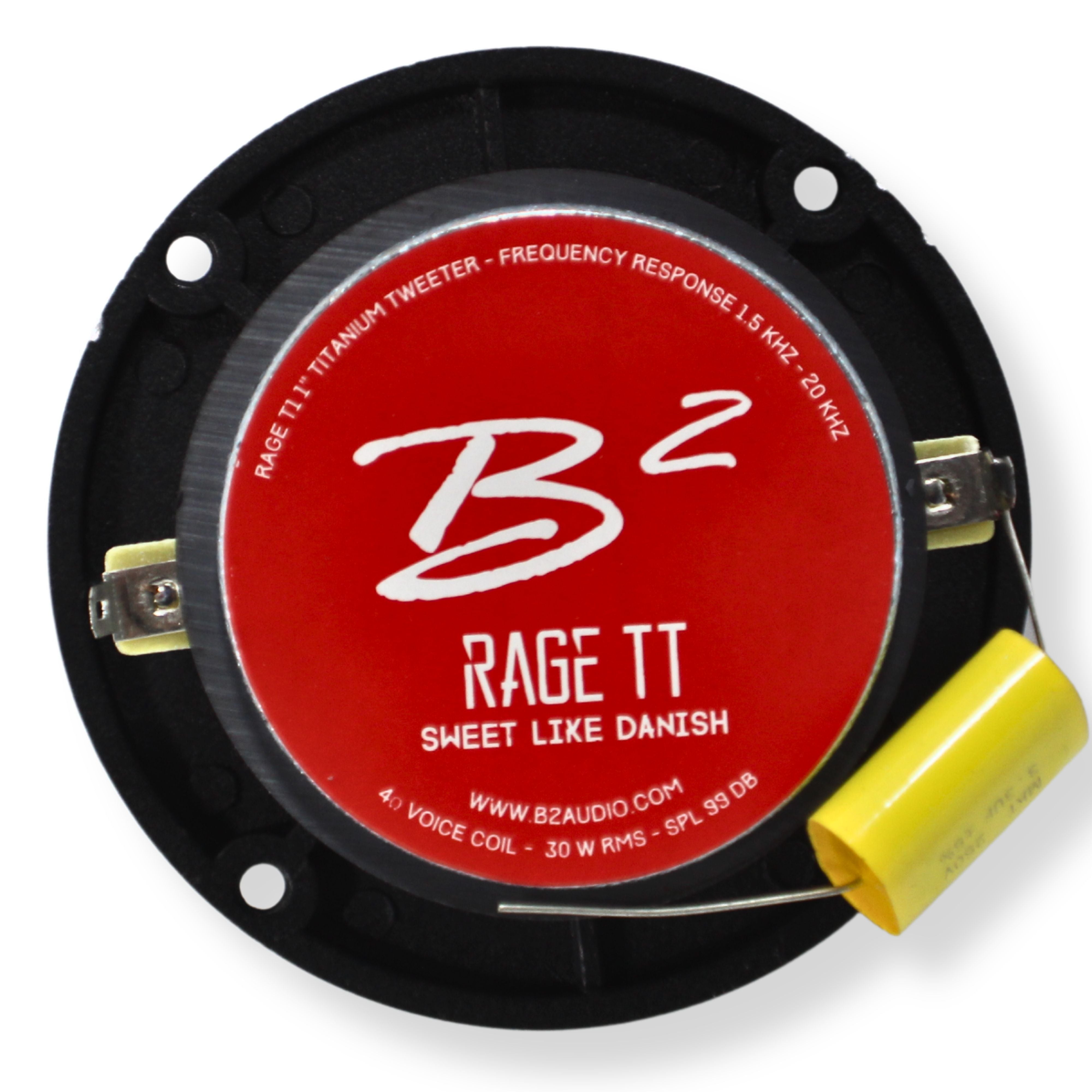 B2 Audio RAGETT 1" Tweeter 30W RMS 4 Ohm (Pair) — image 5
