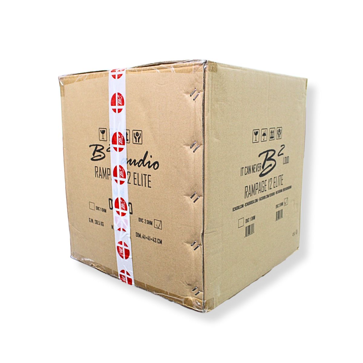 B2 Audio RAMPAGE12 ELITE 12" Subwoofer 5000W RMS Dual 2 Ohm — image 9