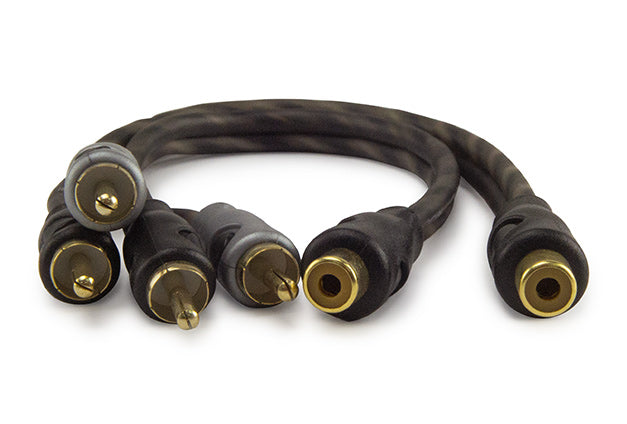 Pride Audio Y-3000 RCA Splitter 1M-2F (2-Pack) — view 4