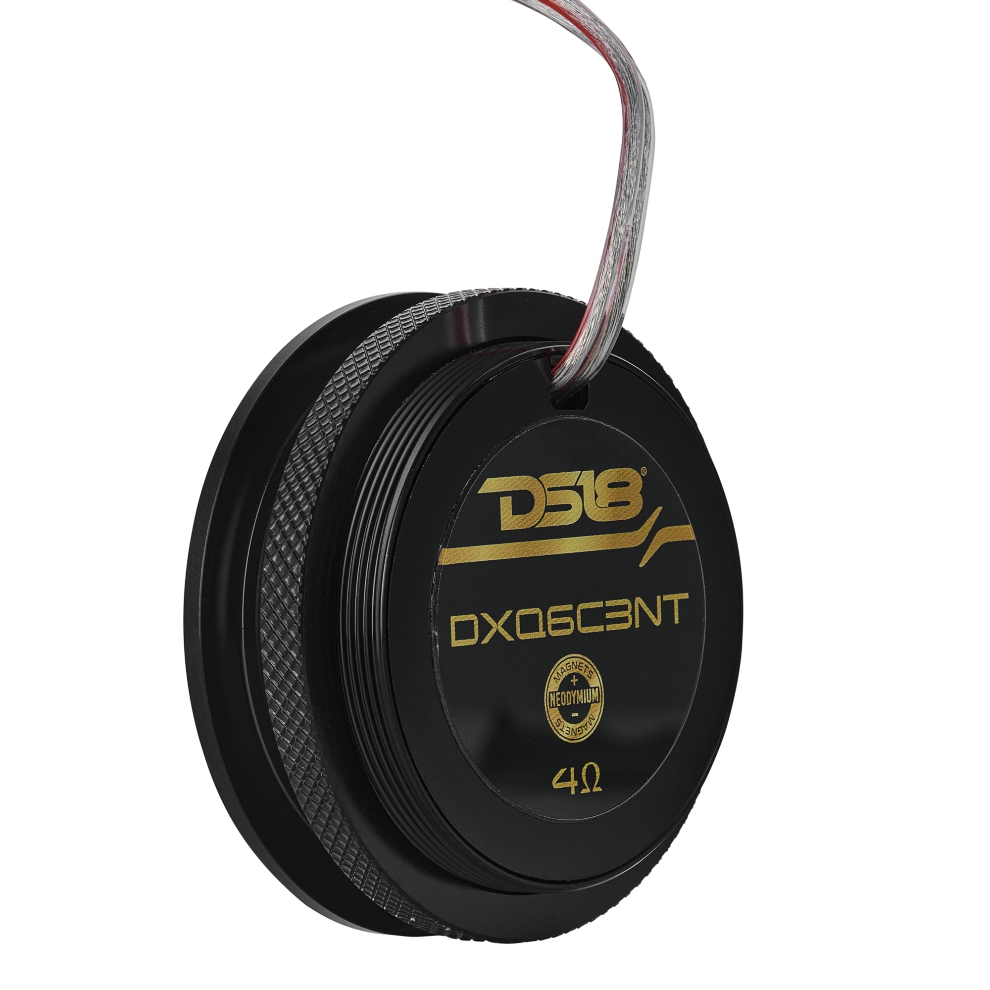 DS18 DXQ 6.5" 3-Way Component Speaker Set with Neodymium Magnet and Yellow Straw + Composite Foam Cone | | 180W RMS 4-Ohm