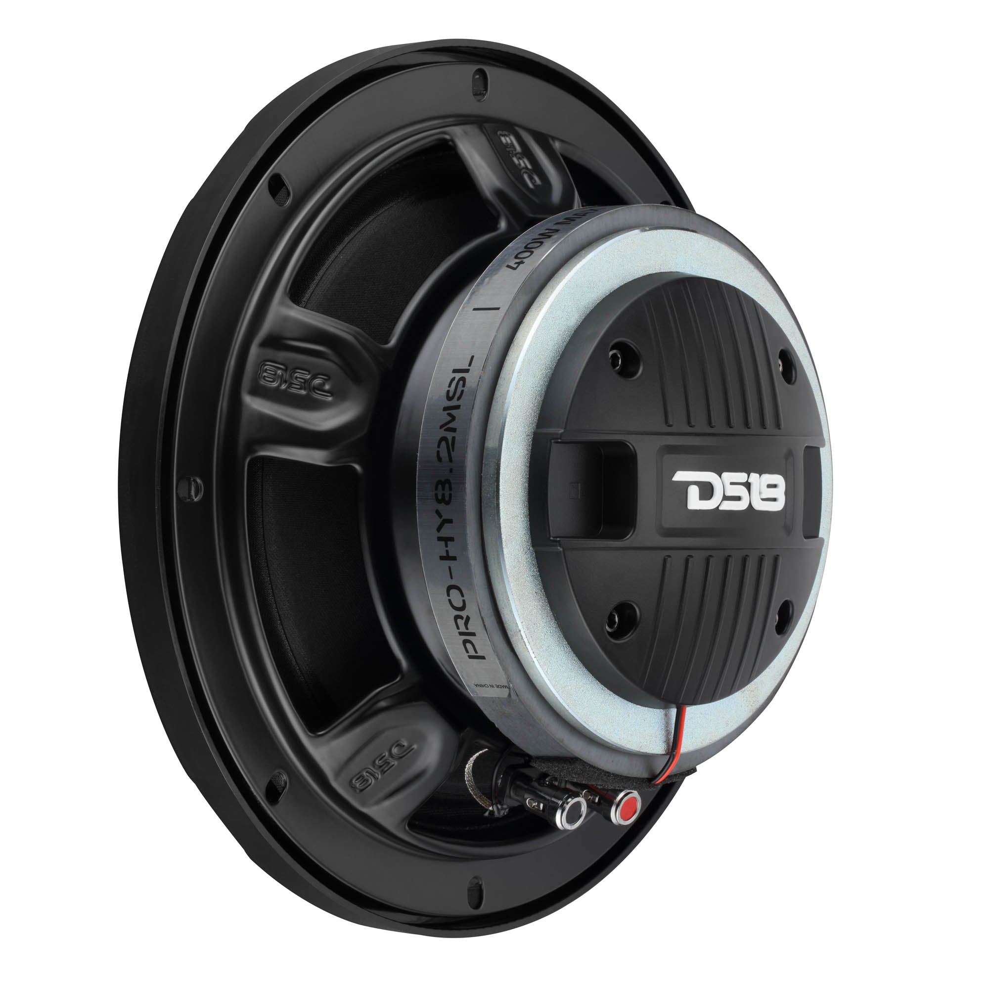 DS18 PRO 8" Hybrid Slim Loudspeaker with a 1" Compression Driver Horn | 200W RMS 2-Ohm
