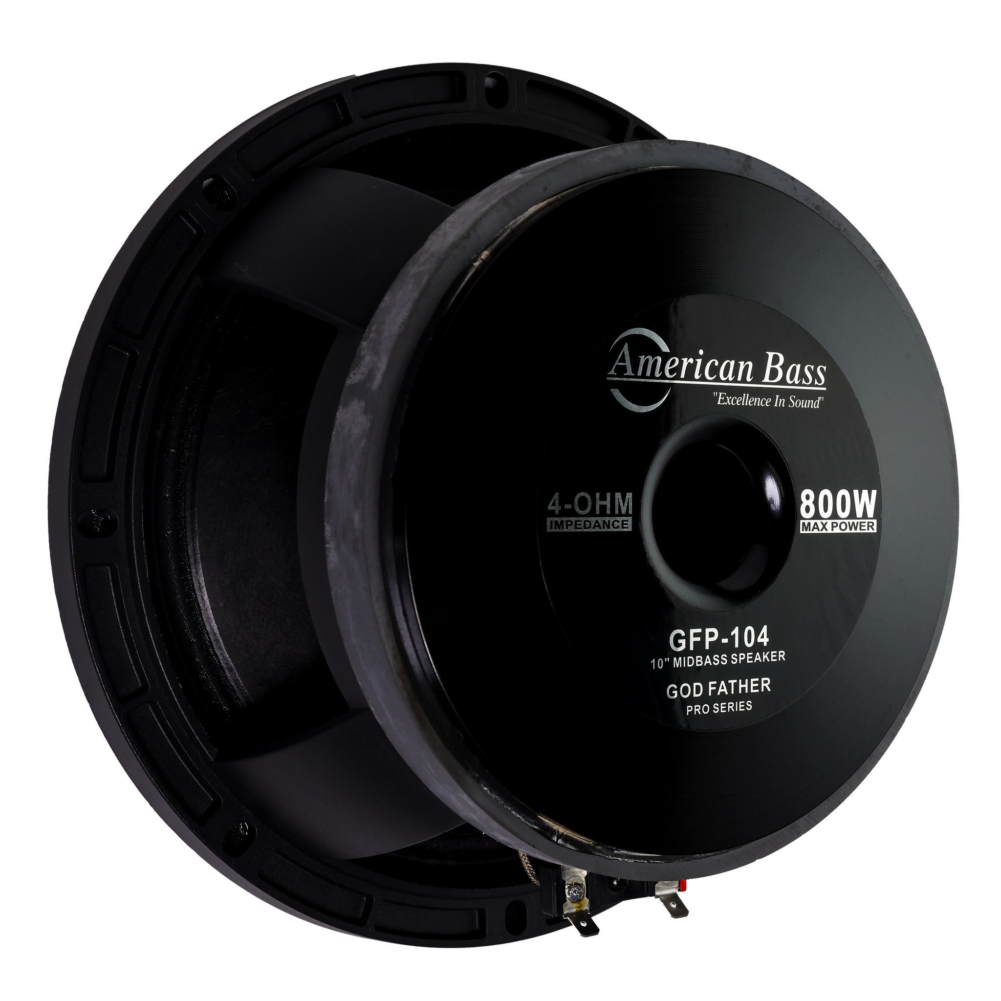 American Bass Godfather Pro Cast 10" Midbass Speaker 400 Watts