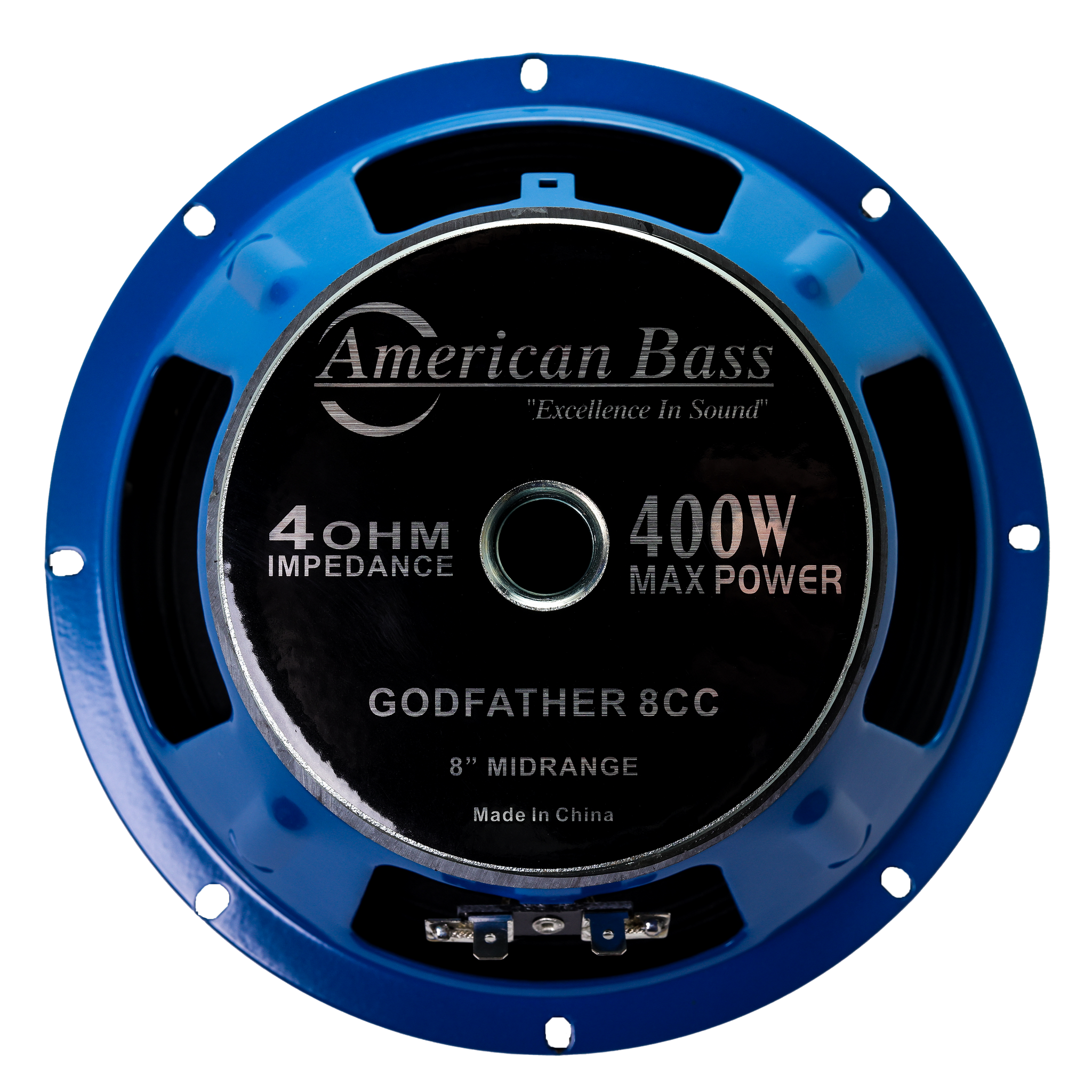 American Bass Godfather 8" Carbon Cone Midrange Speaker 200 Watts
