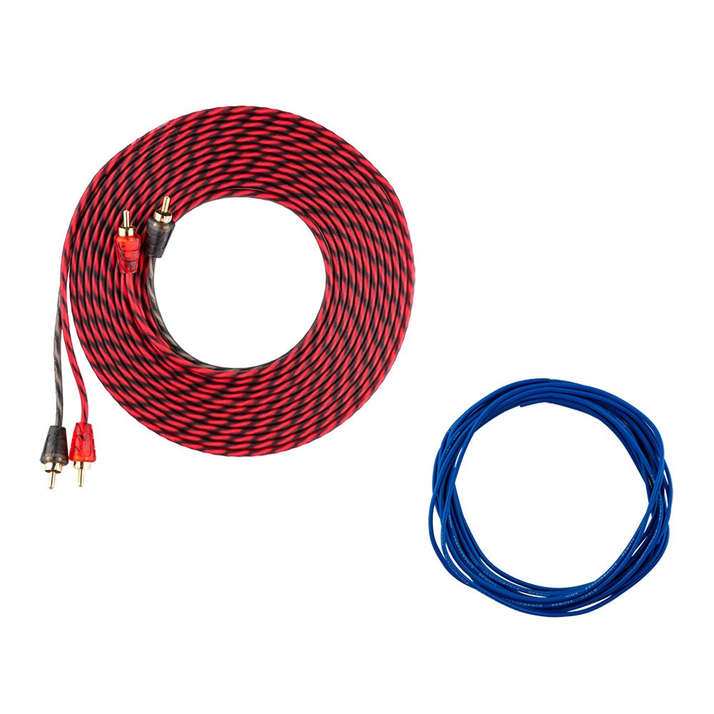 DS18 4-GA CCA Amplifier Installation Kit - RED