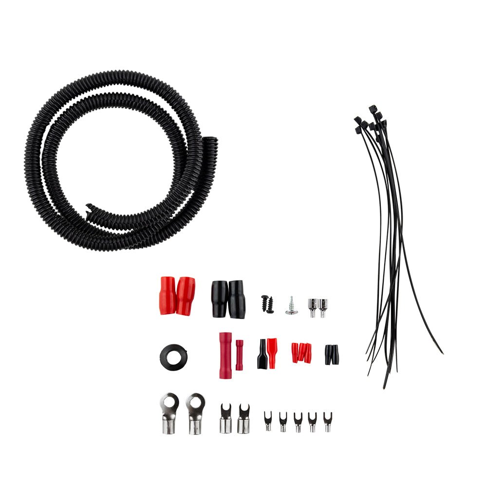 DS18 4-GA CCA Amplifier Installation Kit - RED
