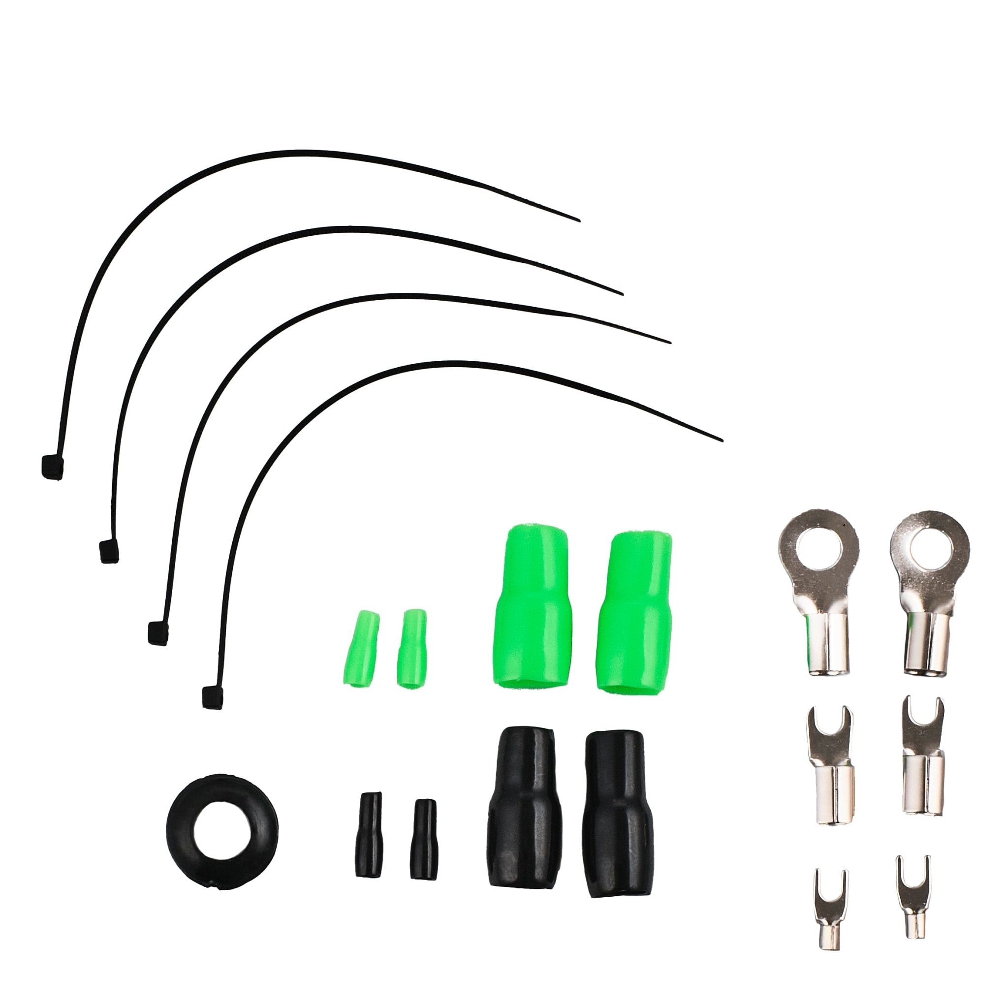 DS18 4-GA Amplifier Installation Wiring Kit - Green