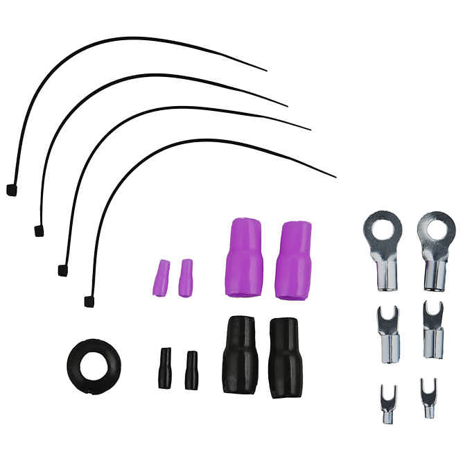 DS18 4-GA Amplifier Installation Wiring Kit - Purple