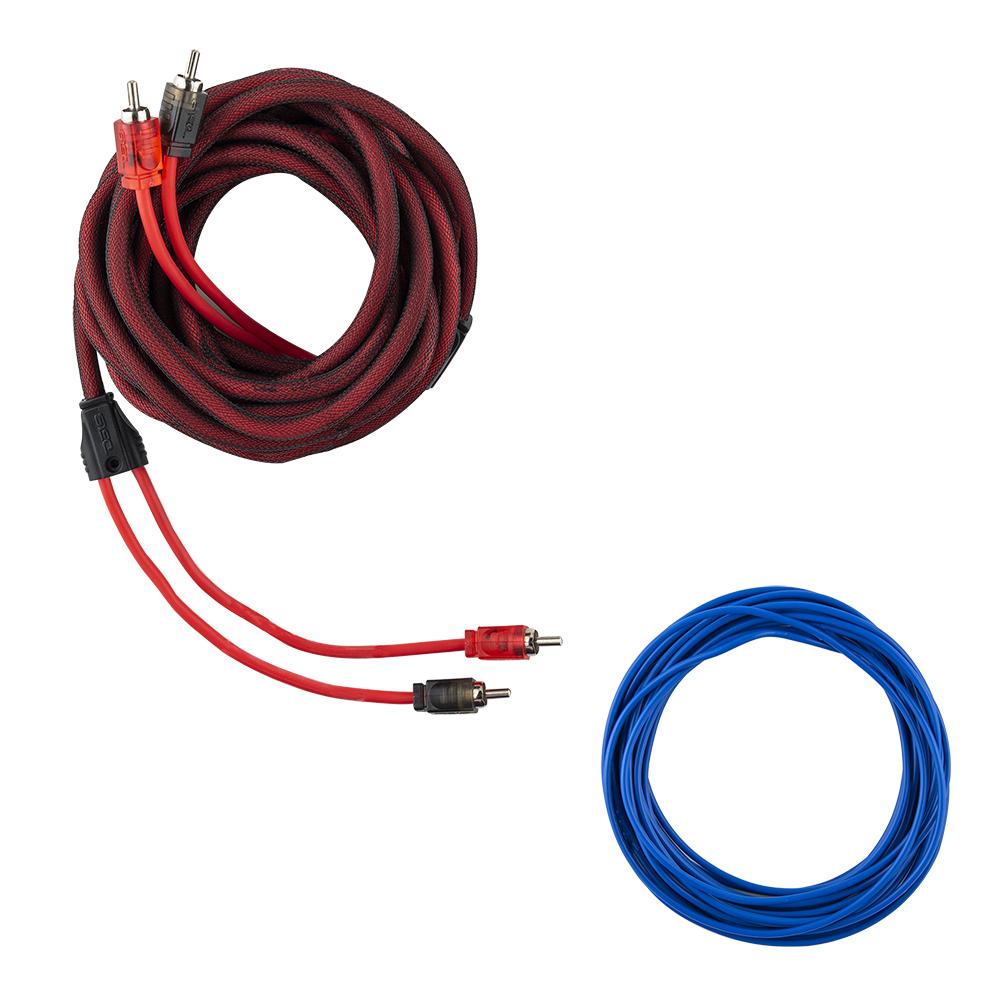 DS18 4-GA CCA Amplifier Installation Kit - RED