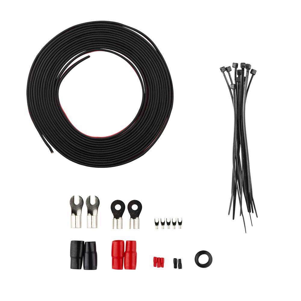 DS18 4-GA CCA Amplifier Installation Kit - RED