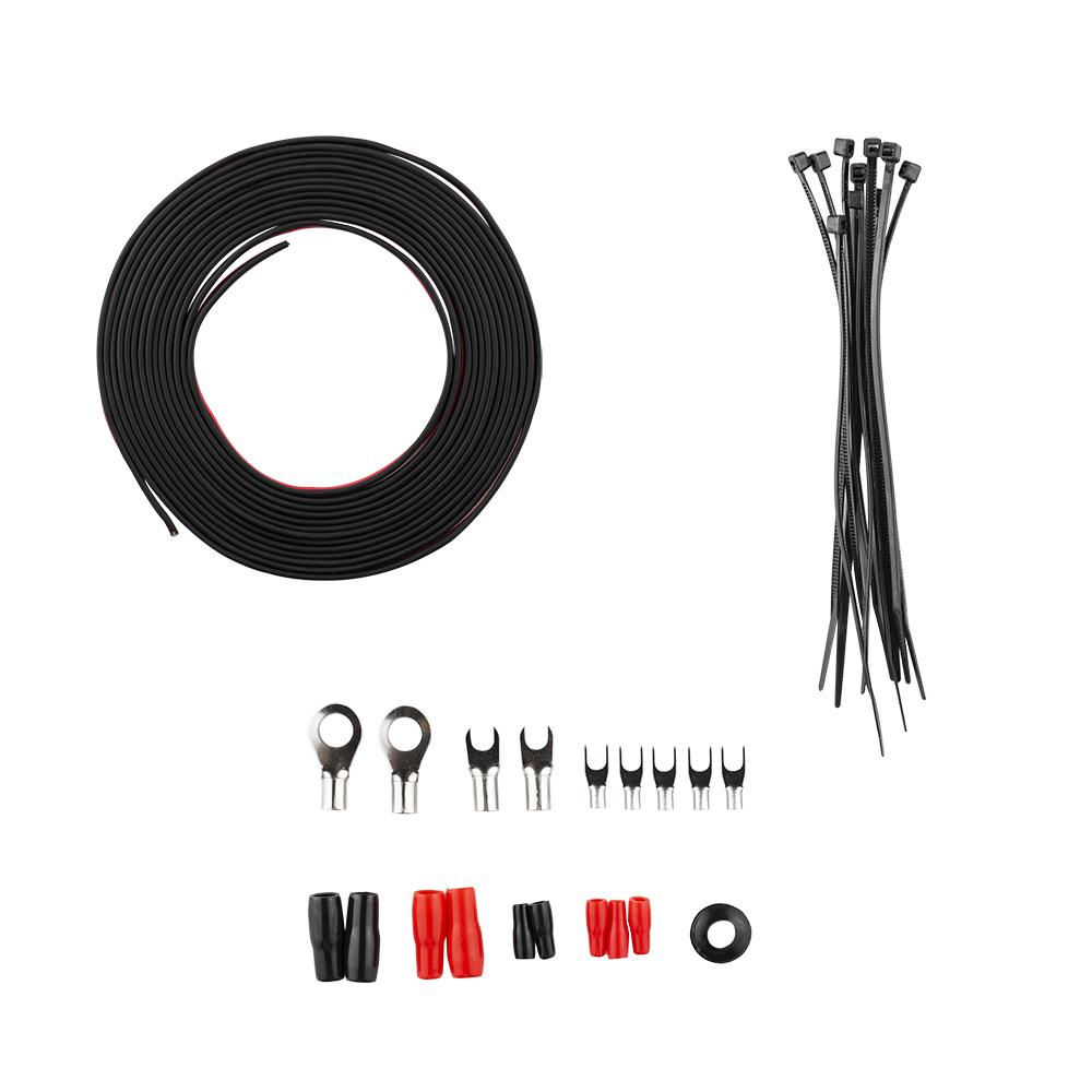 DS18 0-GA CCA Amplifier Installation Kit - RED