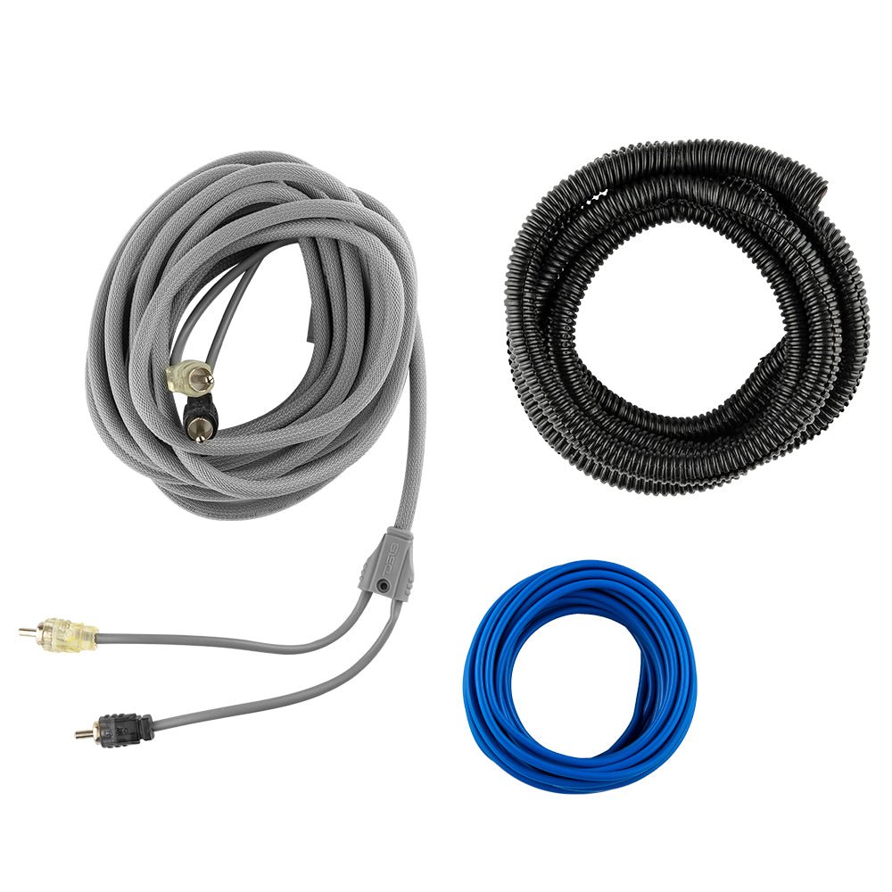 DS18 4-GA CCA Amplifier Installation Kit - SILVER