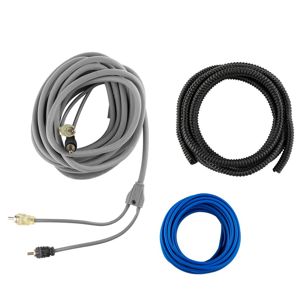 DS18 8-GA CCA Amplifier Installation Kit - SILVER