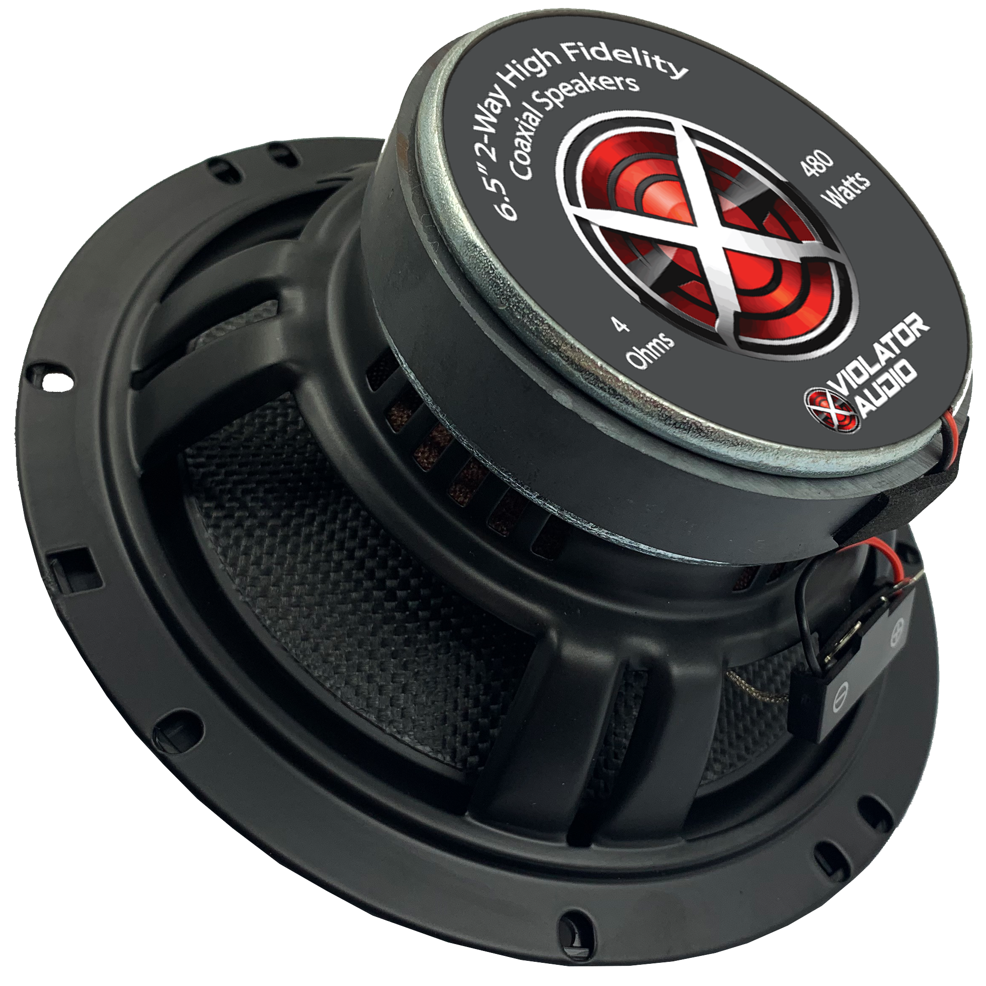 Violator Audio VA-652 6.5" Coaxial Speakers (Pair)