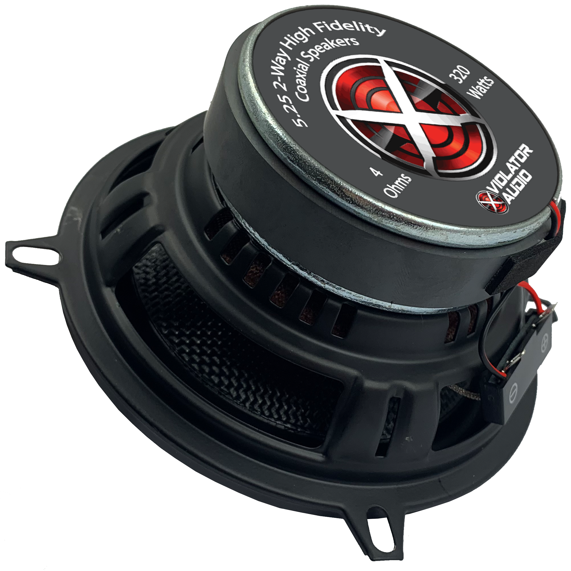 Violator Audio VA-5252 5.25" Coaxial Speakers (Pair)