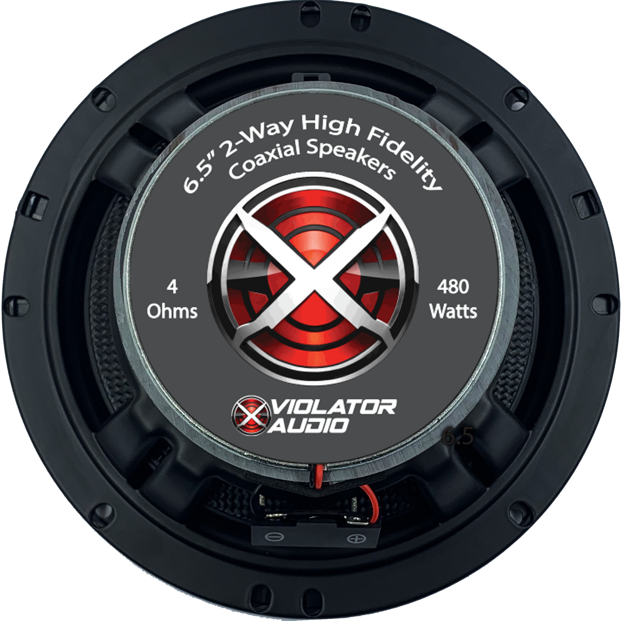 Violator Audio VA-652 6.5" Coaxial Speakers (Pair)