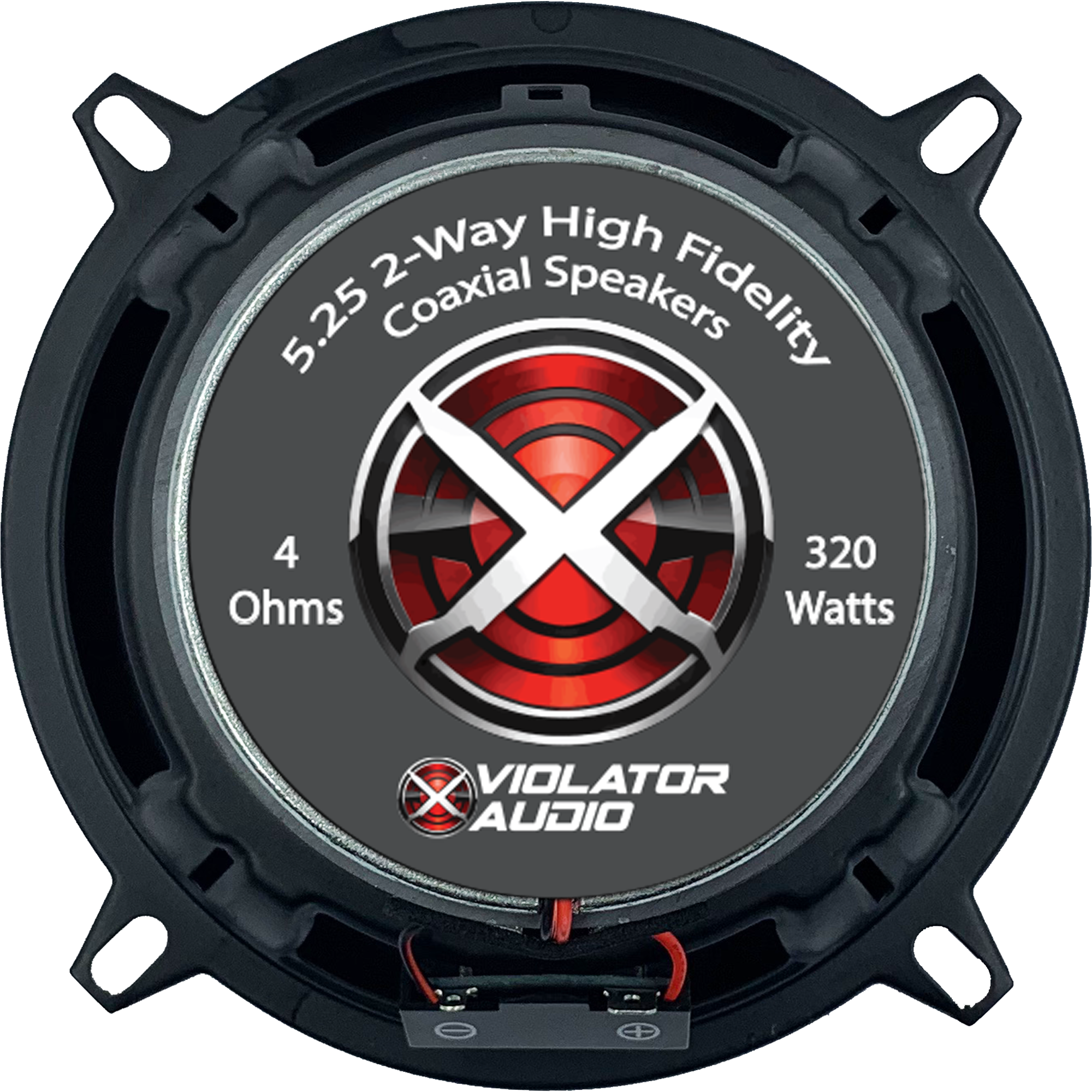 Violator Audio VA-5252 5.25" Coaxial Speakers (Pair)