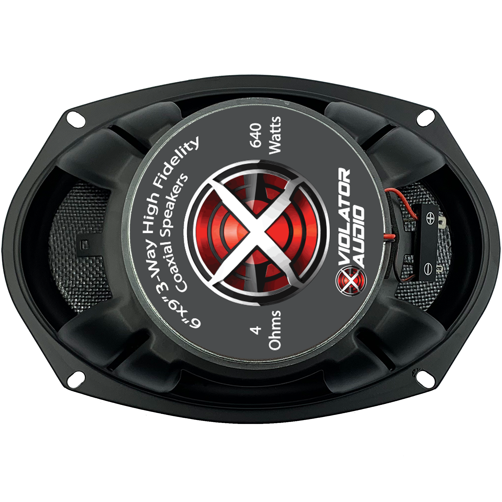 Violator Audio VA-693 6x9 Coaxial Speakers (Pair)