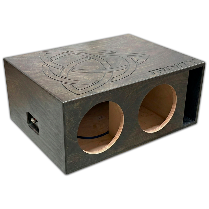 Trinity Audio Solutions M Series 10" Dual Ported Subwoofer Enclosure — 3.2 cubic feet @ 33 Hz