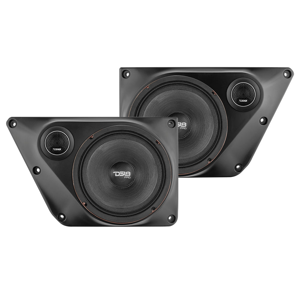 DS18 Ford Bronco 6th Gen 4 Door Back Doors 6.5" Speakers and 2.3" Tweeter Panels
