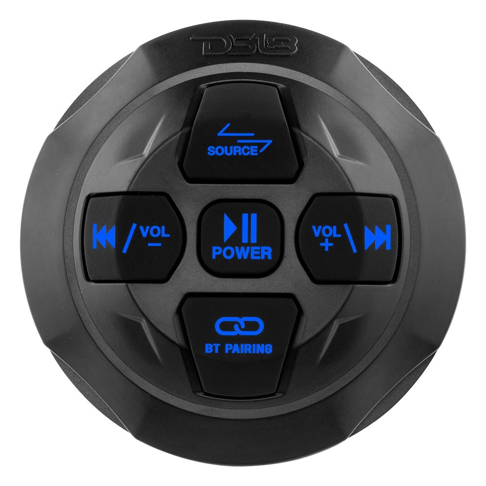DS18 Marine And Powersports Waterproof Bluetooth Audio Receiver With Controls