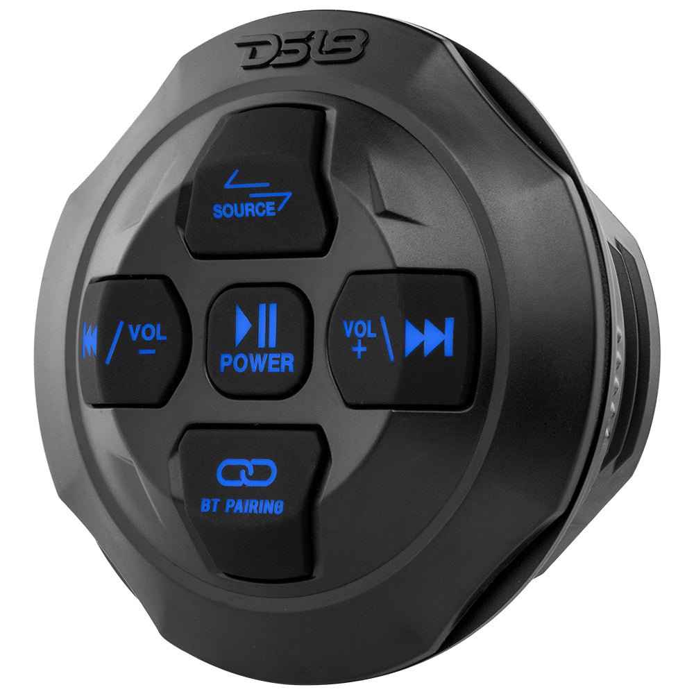 DS18 Marine And Powersports Waterproof Bluetooth Audio Receiver With Controls