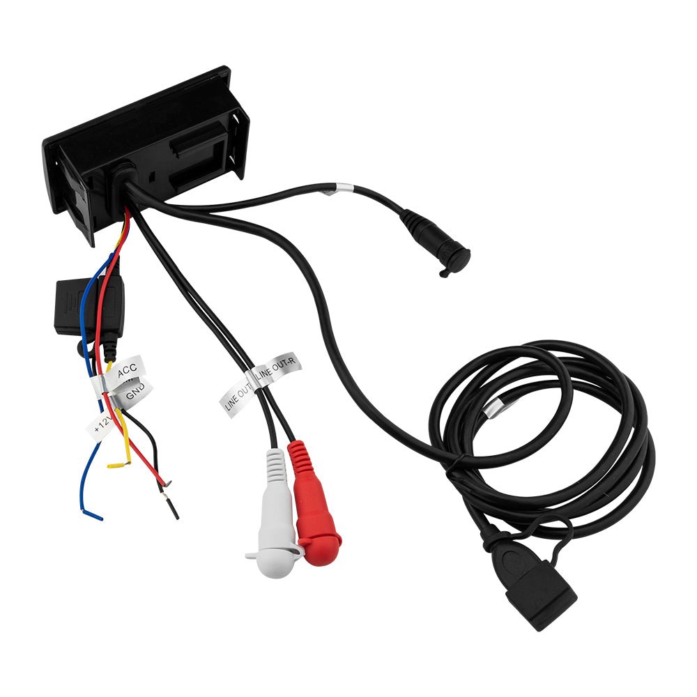 DS18 Marine And Powersports Waterproof Bluetooth Audio Receiver With Controls