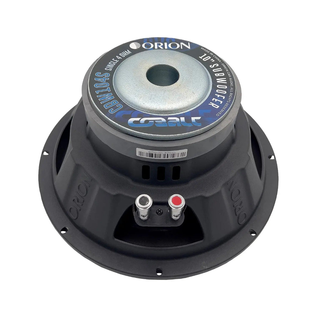 Orion CBW104S Cobalt Series Subwoofer – 300W RMS | JS Ultimate Sounds