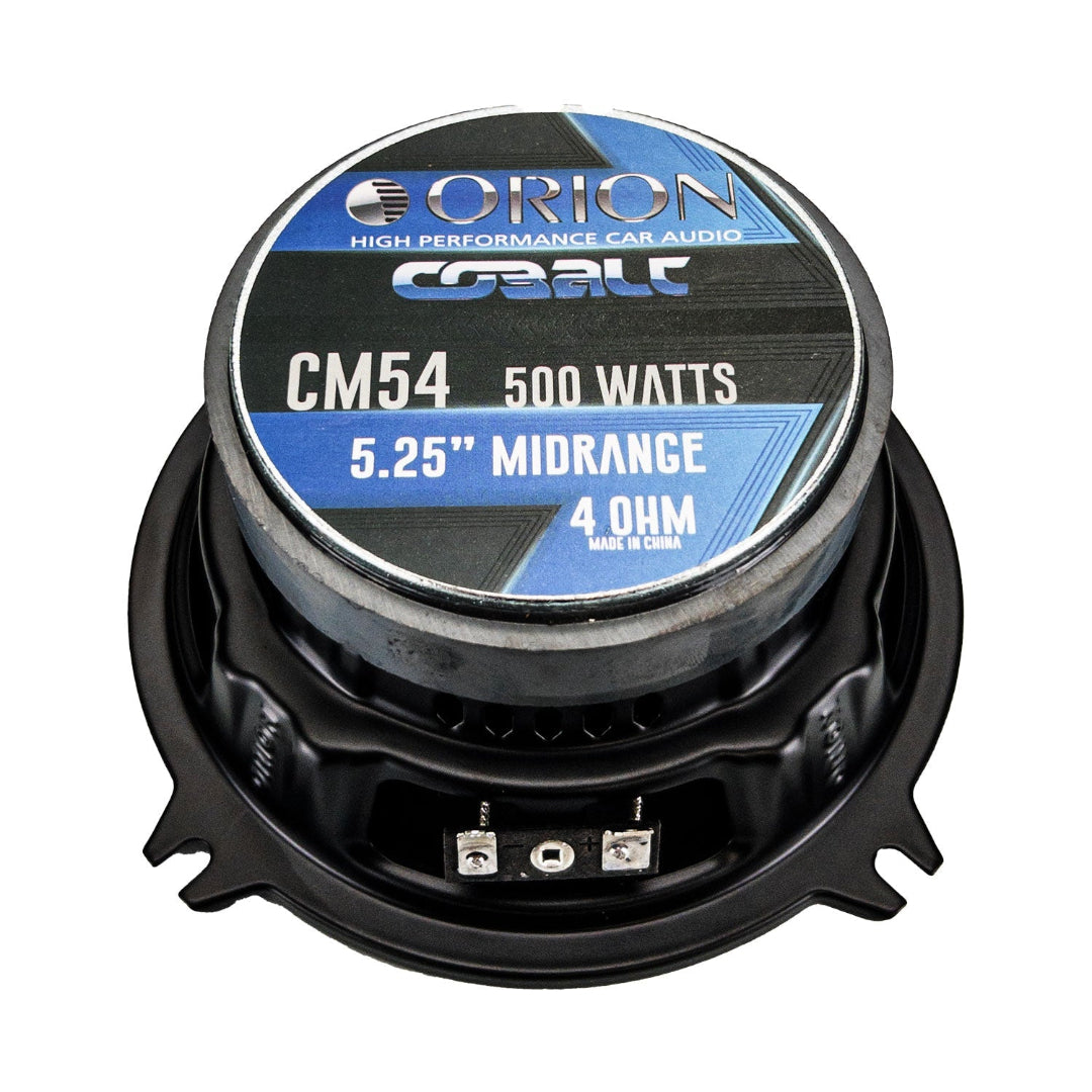Orion CM54 Cobalt Series Pro Audio Midrange Speaker – 125W RMS | JS Ultimate Sounds