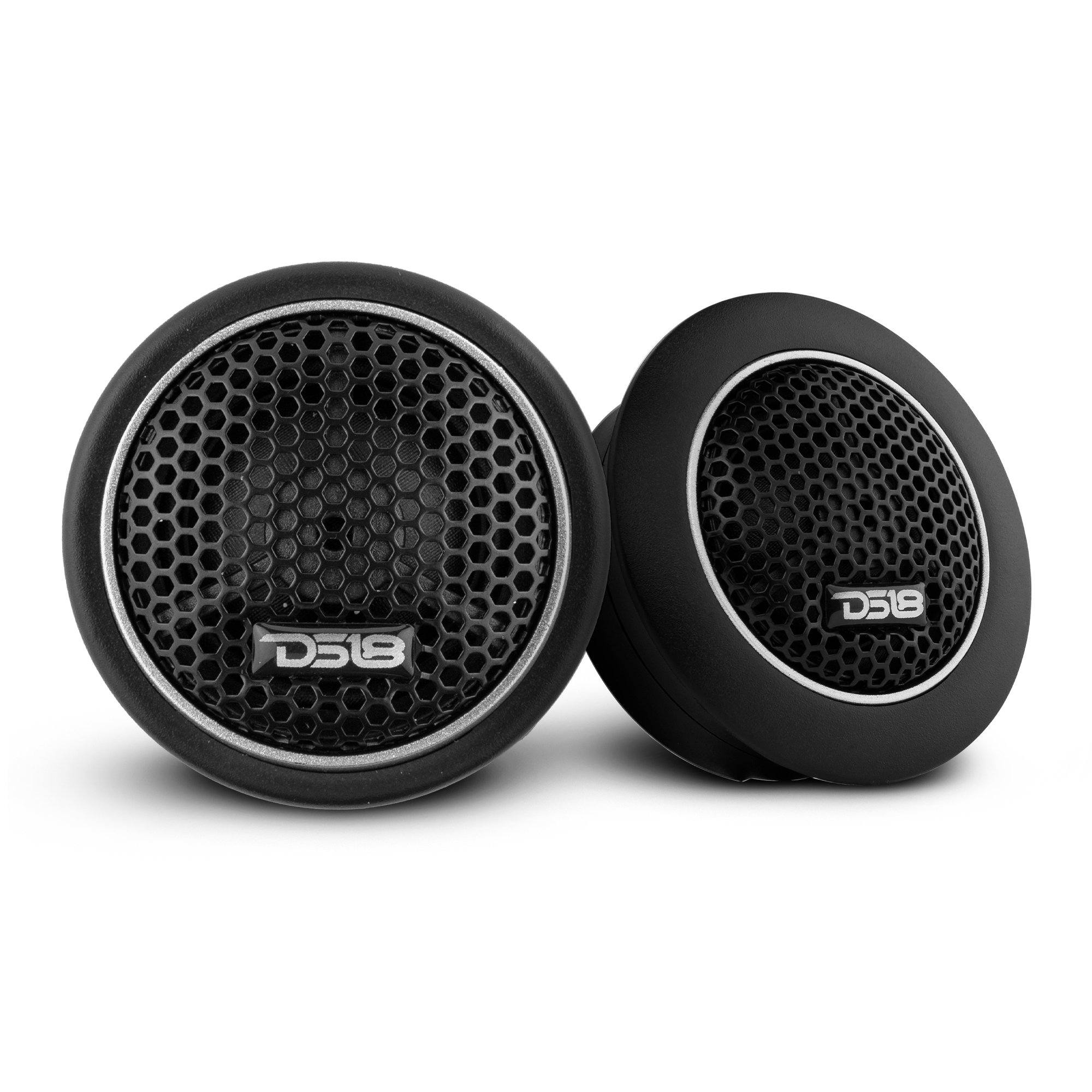 DS18 1.92" Dome Neodymium Tweeter with Aluminum Body 60 Watts 1" Silk 4-Ohm Vc