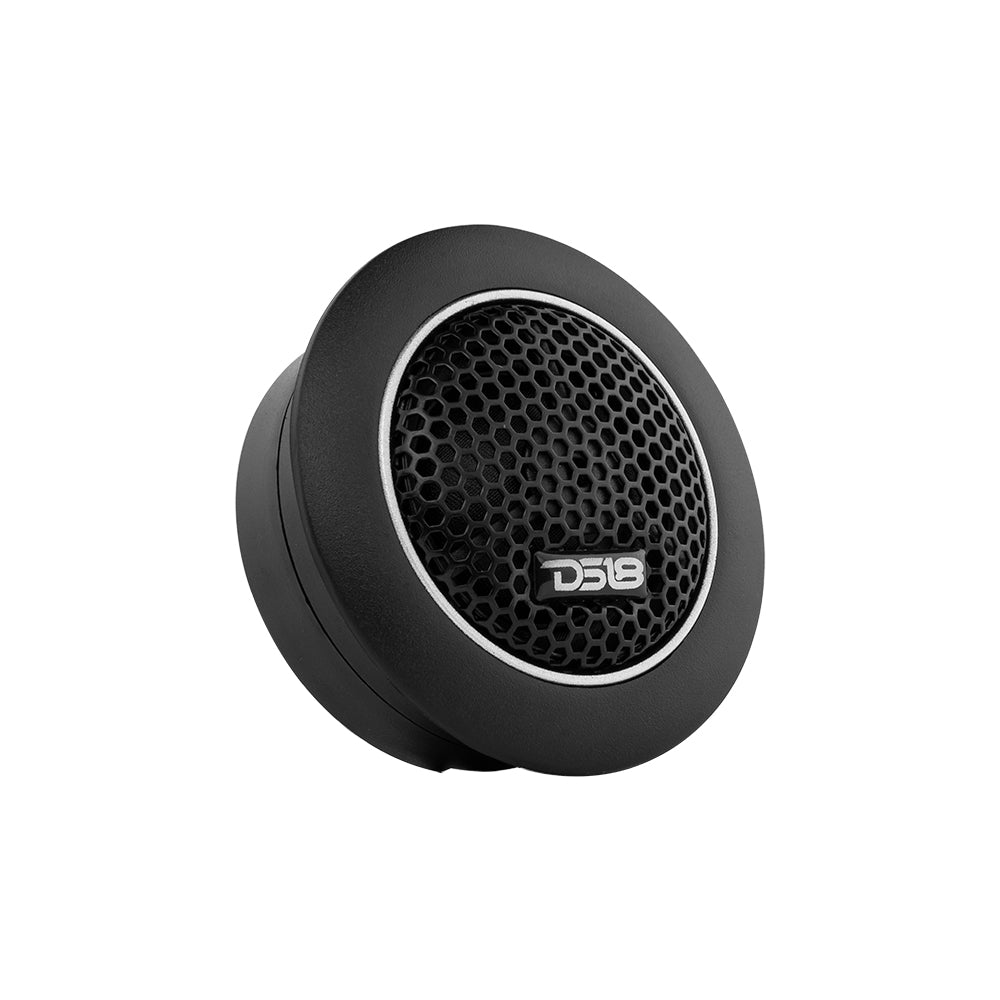 DS18 1.92" Dome Neodymium Tweeter with Aluminum Body 60 Watts 1" Silk 4-Ohm Vc