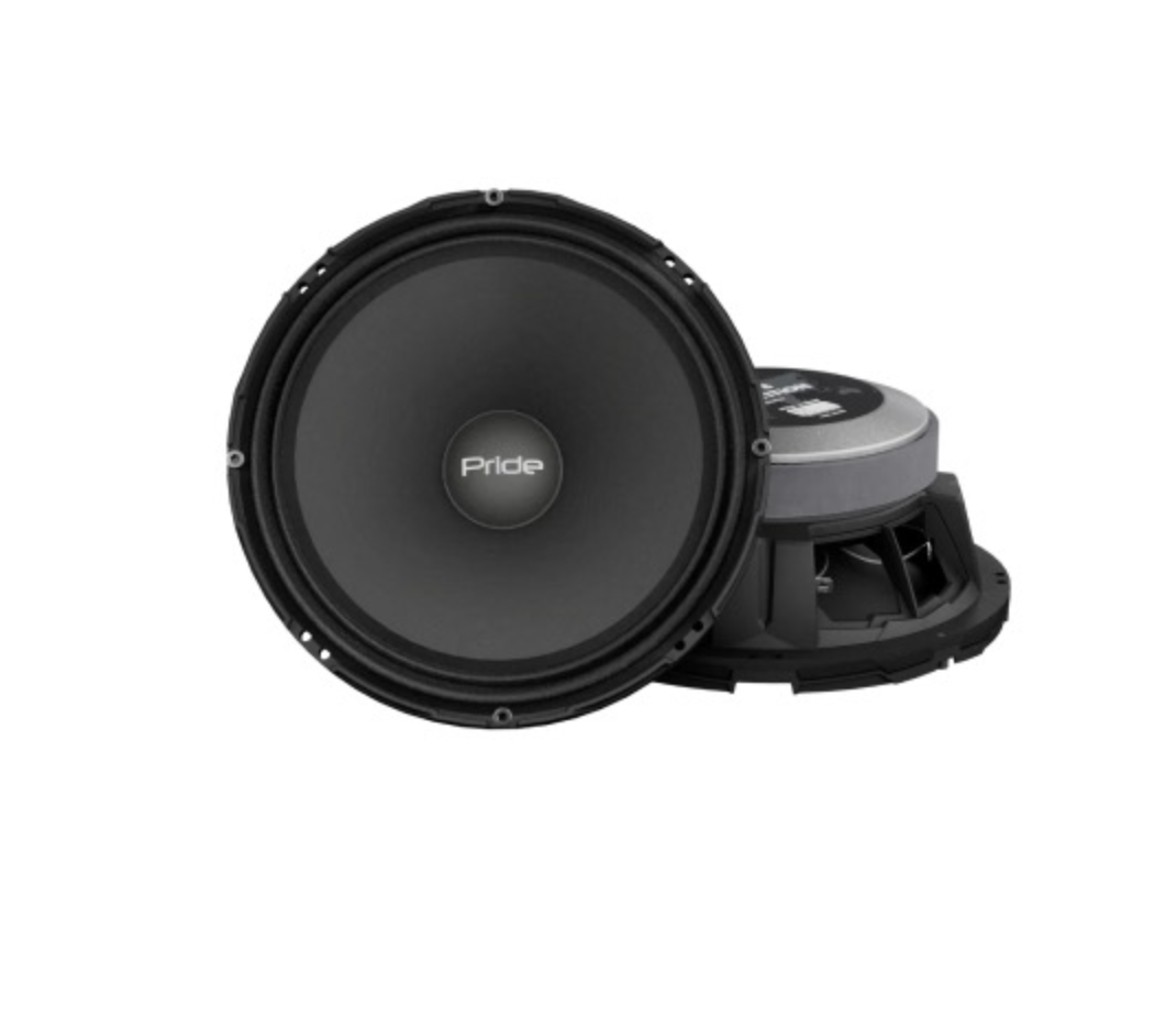 Pride Audio Solo 300 8 Competition Pro Audio Midbass Speakers 300W RMS (Pair)