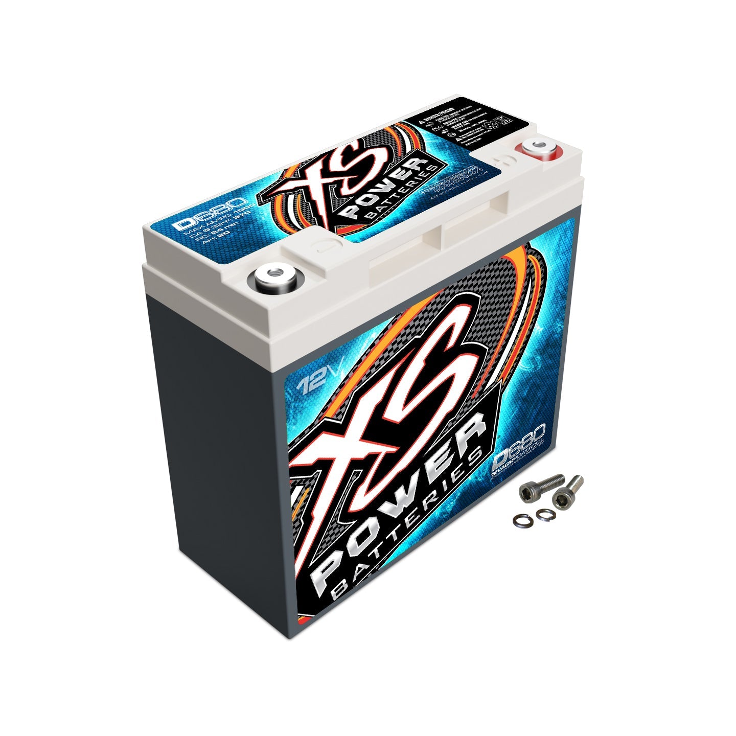 XS Power D680 12V AGM Car Audio Battery